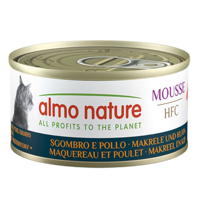 Pâtée pour chat Almo Nature HFC Mousse - 6 x 70 g