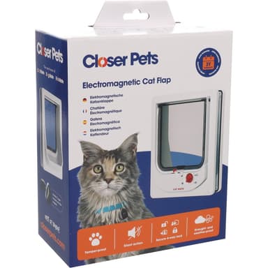 Chatière électromagnétique 254W Blanche Cat Mate