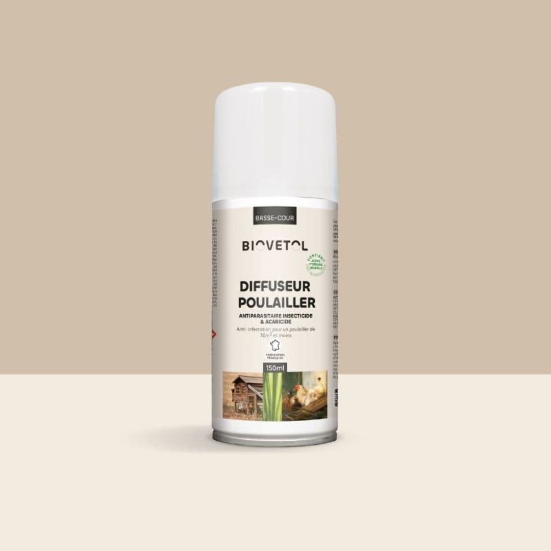 Diffuseur antiparasitaire pour l'habitat Biovetol