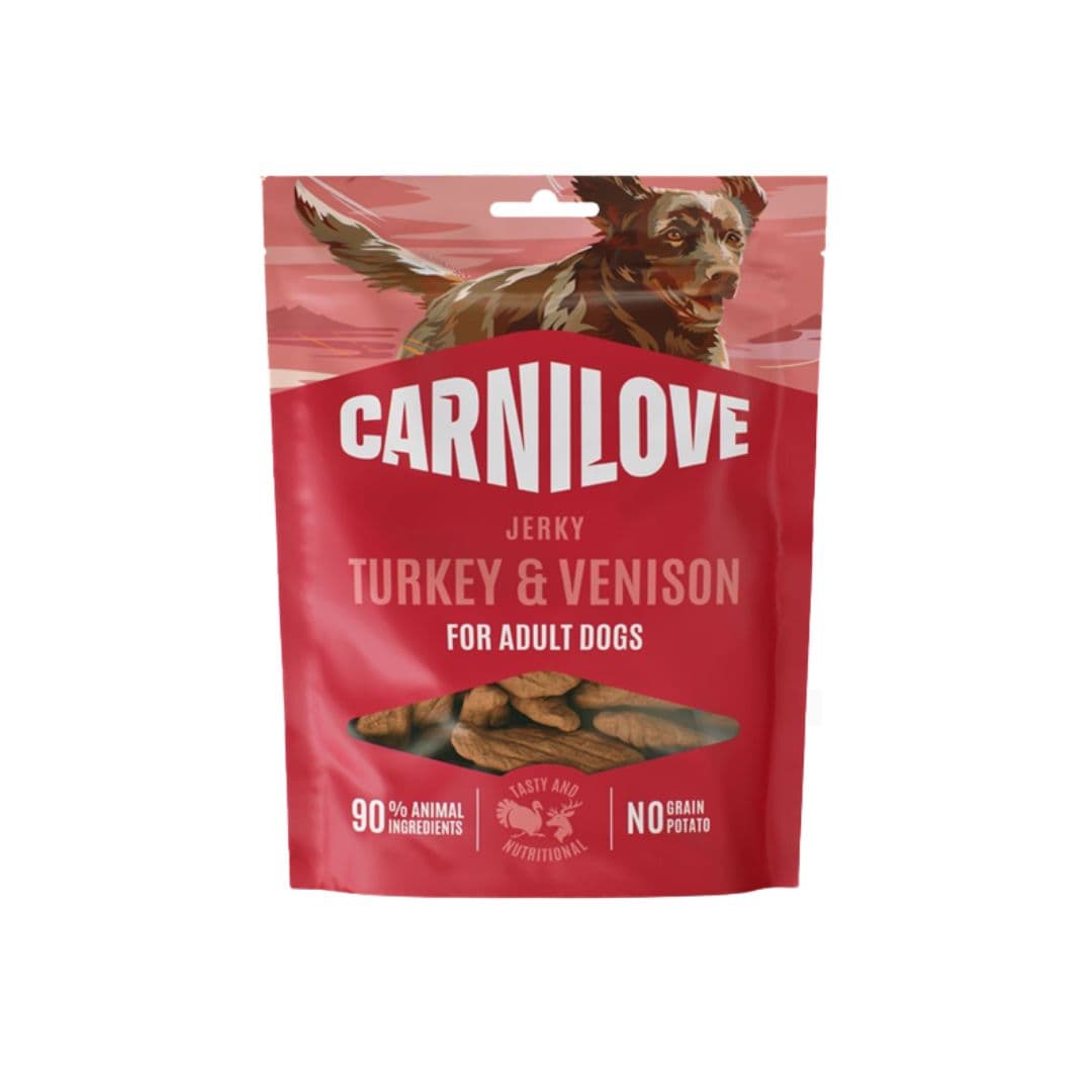 Friandise Carnilove Jerky pour chien