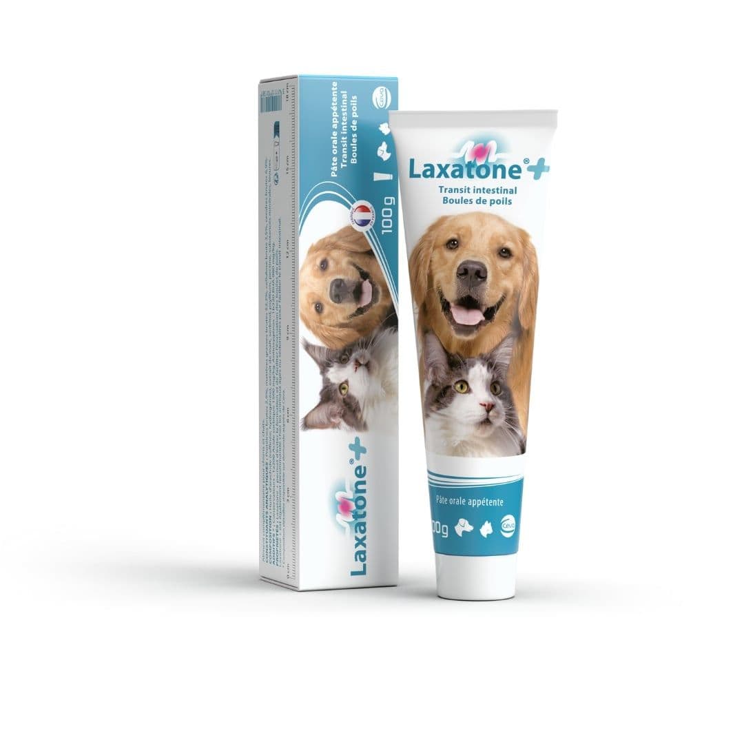 Laxatone + chien et chat : pâte orale à base d'Huile d'arachide
