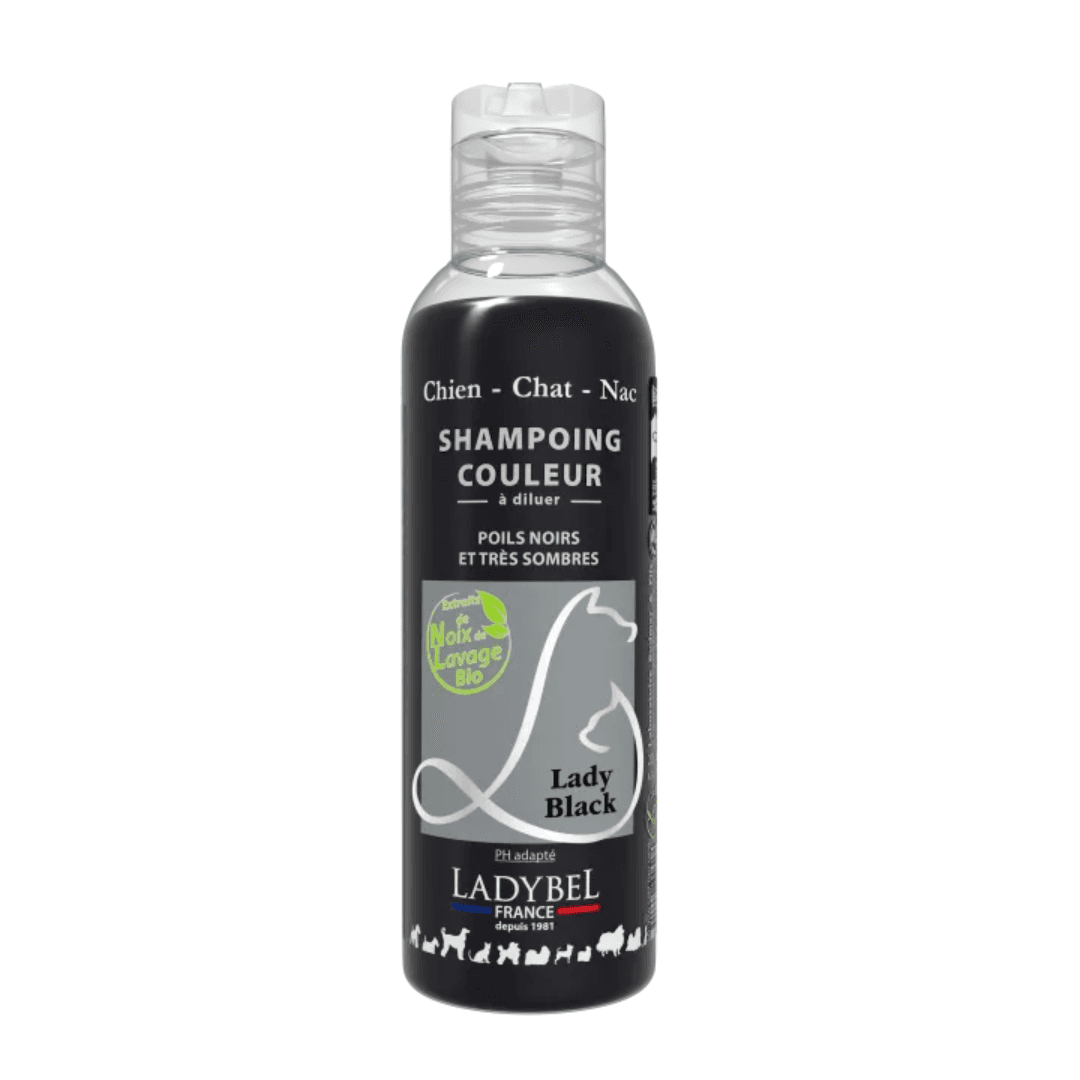 Shampoing Lady Black Ladybel pour pelage noir