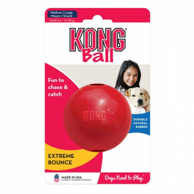Balle en caoutchouc KONG Ball
