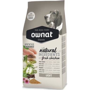 Ownat classic light pour chien ayant tendance à prendre du poids