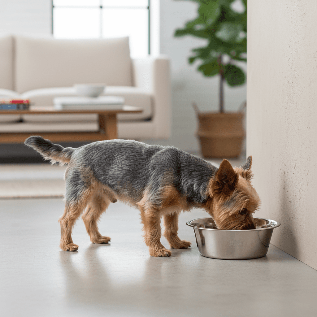 Ecuelle en acier inox Trixie adapté au bar pour chiens