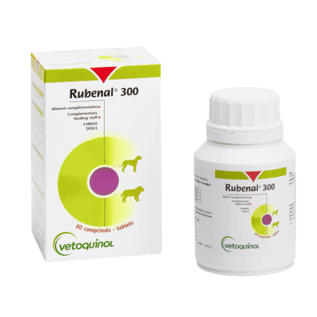 Rubenal compléments insuffisance rénale pour chiens et chats