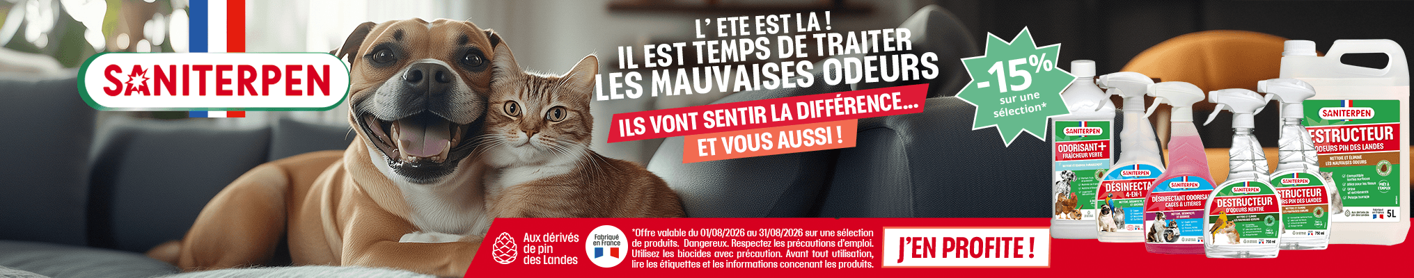 Traitement des mauvaises odeurs